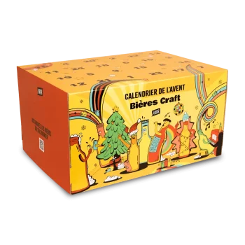 Calendrier avent bière craft 2026 V and B