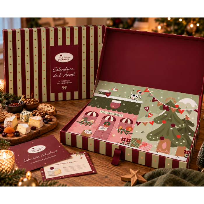 Calendrier avent fromage Fromage Gourmet