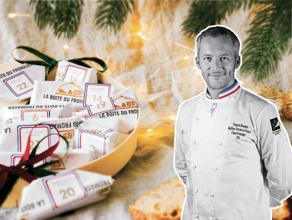 Calendrier de l'avent La boite du fromager